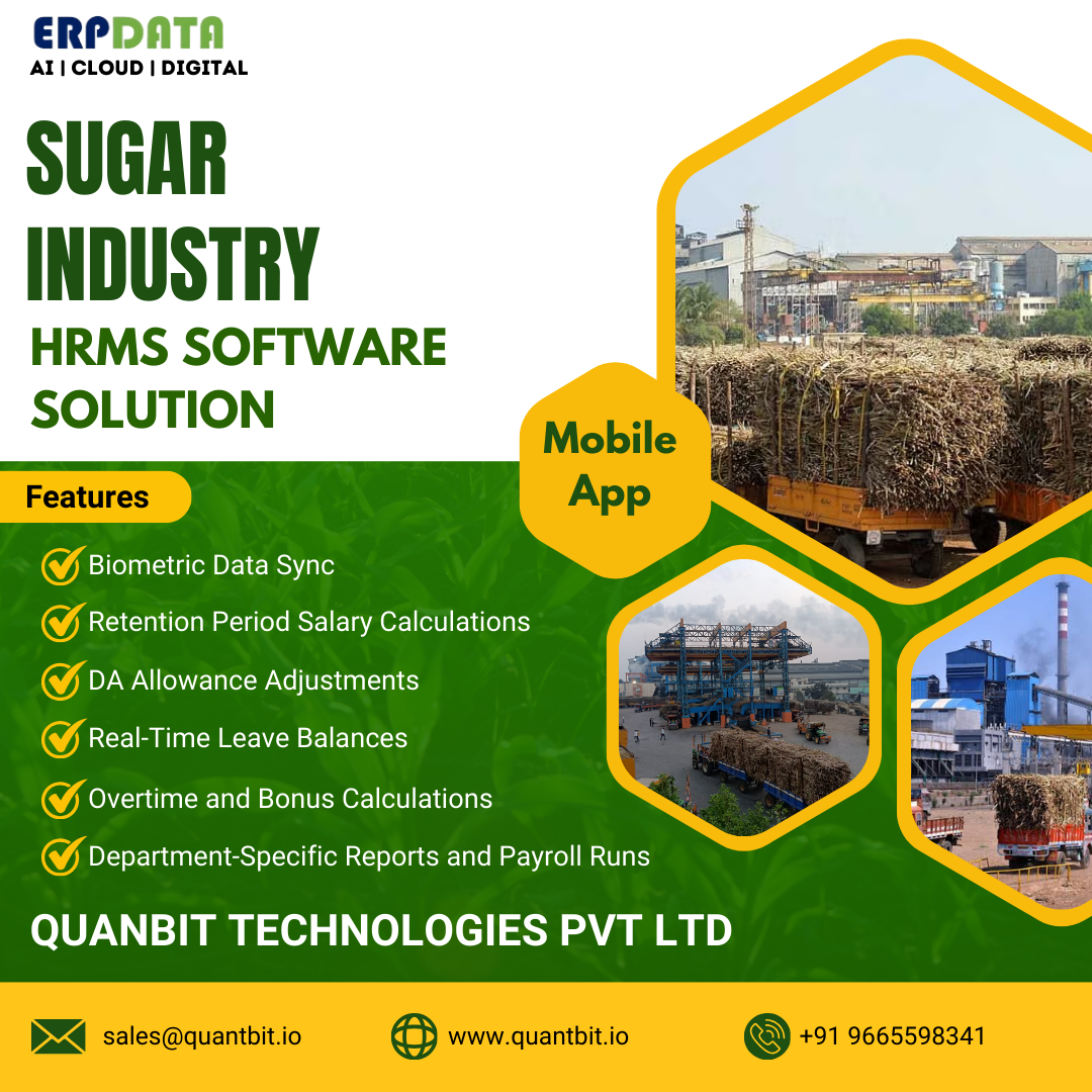 Human Resources and Payroll Management software for sugar factories - Cover Image